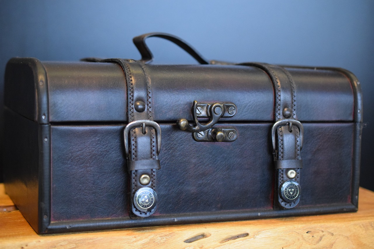 Repurposing Old Suitcases into Side Tables